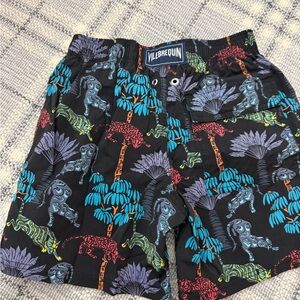 Vilebrequin jungle print swim trunks